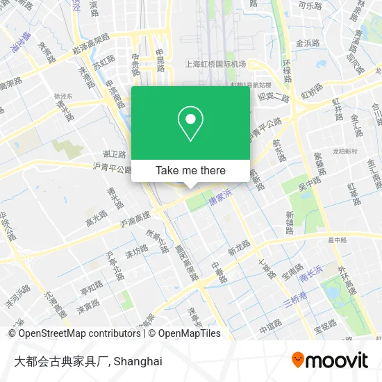 大都会古典家具厂 map