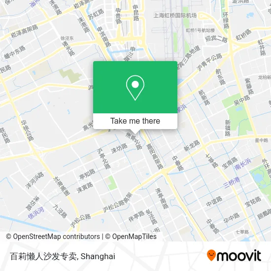 百莉懒人沙发专卖 map