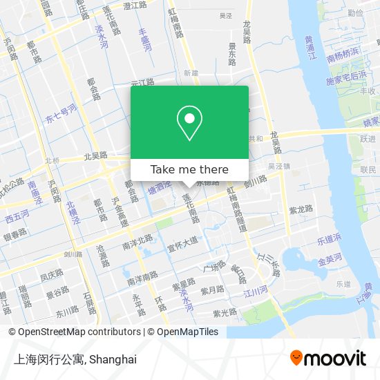 上海闵行公寓 map