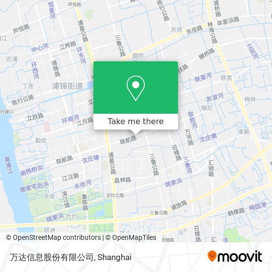 万达信息股份有限公司 map