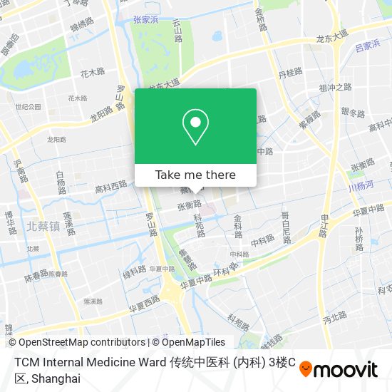TCM Internal Medicine Ward 传统中医科 (内科) 3楼C区 map