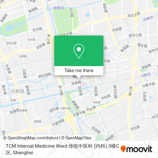 TCM Internal Medicine Ward 传统中医科 (内科) 3楼C区 map