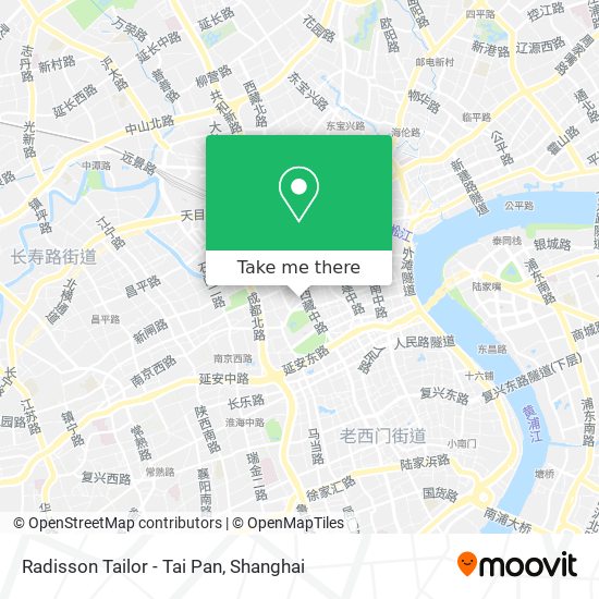 Radisson Tailor - Tai Pan map