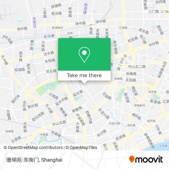 珊瑚苑-东南门 map