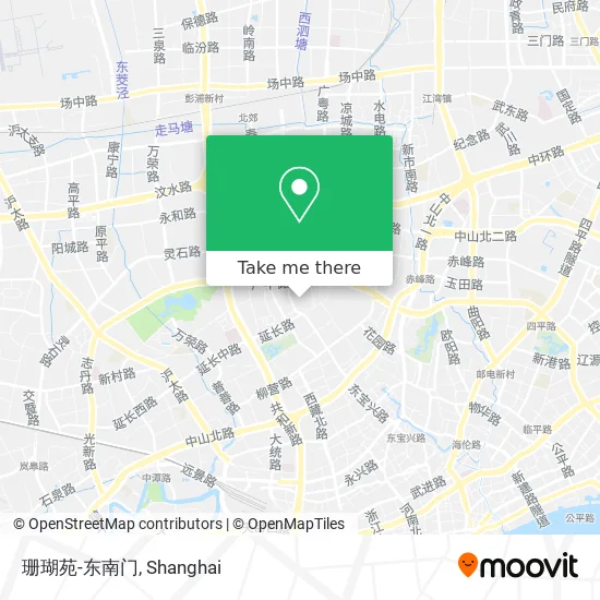 珊瑚苑-东南门 map