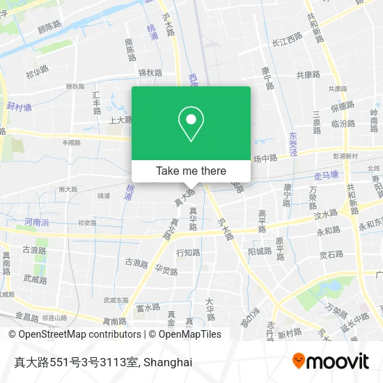 真大路551号3号3113室 map