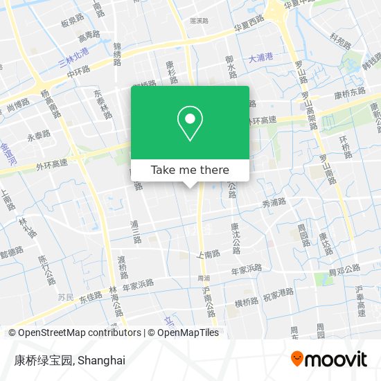 康桥绿宝园 map