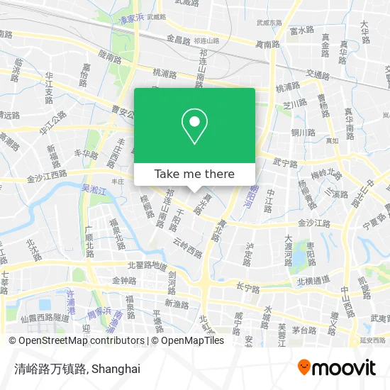 清峪路万镇路 map