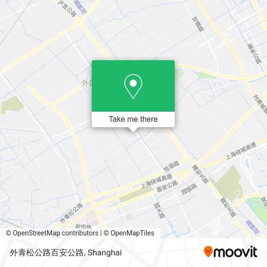 外青松公路百安公路 map