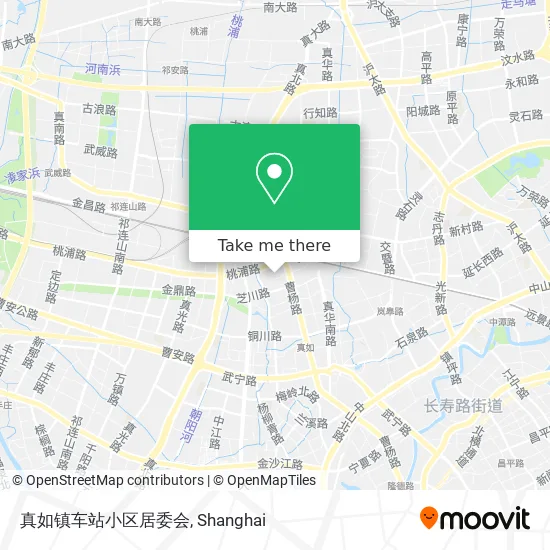 真如镇车站小区居委会 map