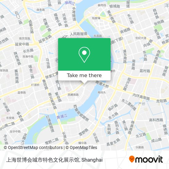 上海世博会城市特色文化展示馆 map