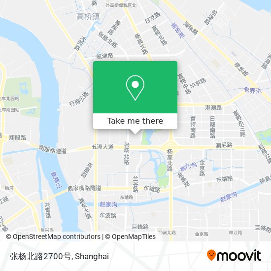 张杨北路2700号 map
