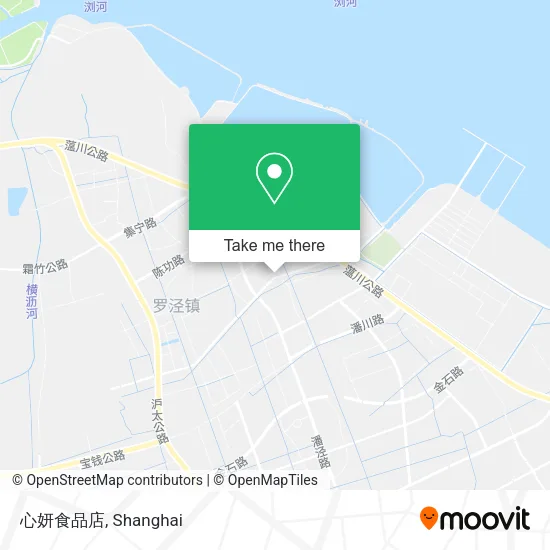 心妍食品店 map
