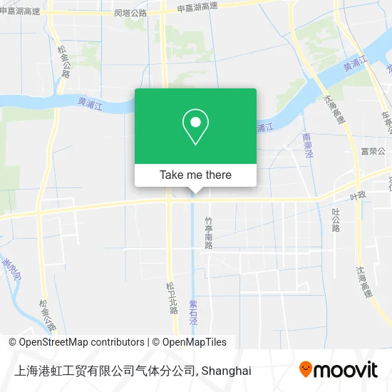 上海港虹工贸有限公司气体分公司 map