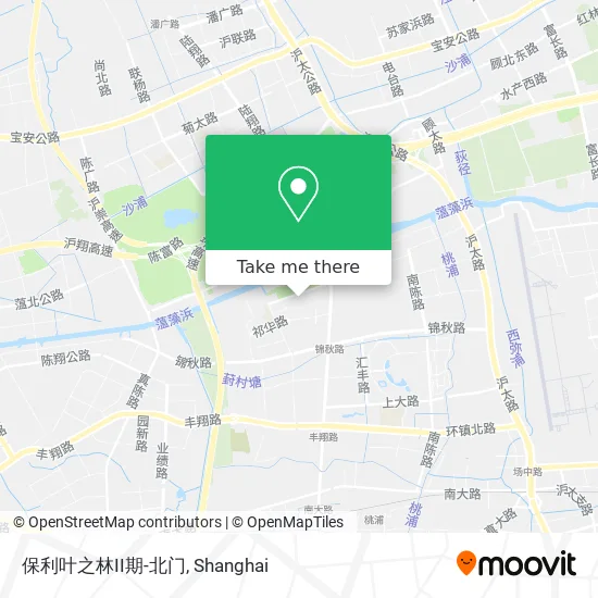 保利叶之林II期-北门 map