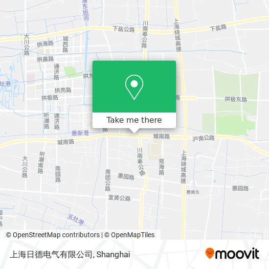 上海日德电气有限公司 map