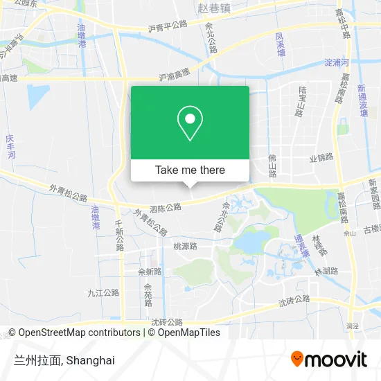 兰州拉面 map
