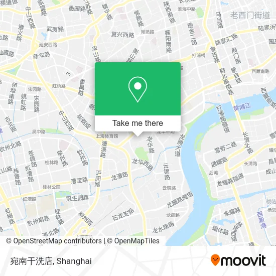 宛南干洗店 map