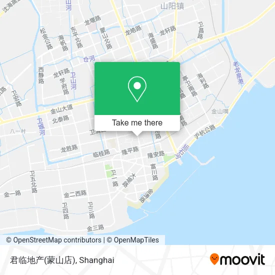 君临地产(蒙山店) map