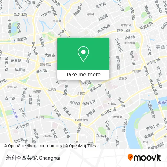 新利查西菜馆 map