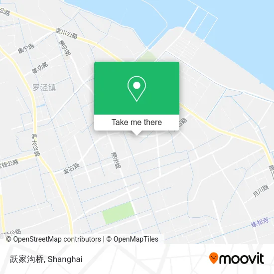 跃家沟桥 map