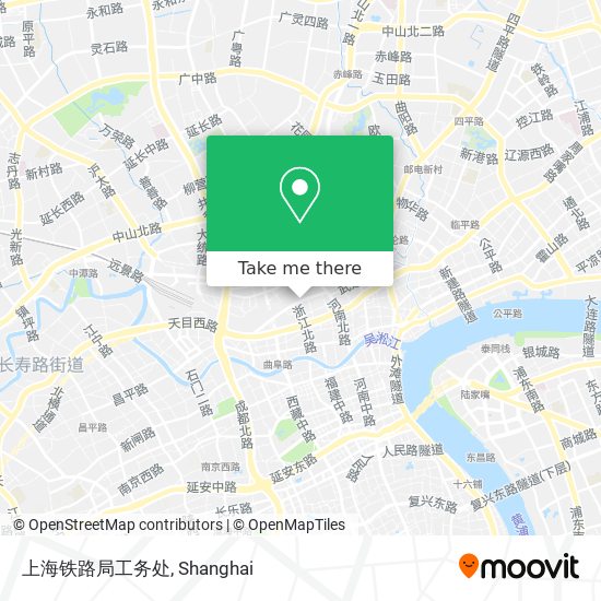上海铁路局工务处 map