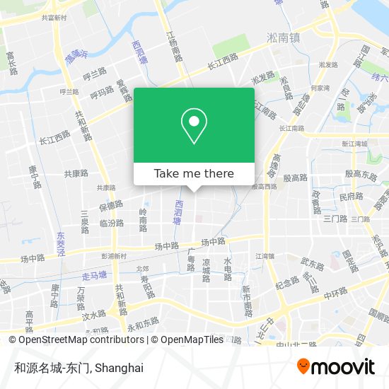和源名城-东门 map