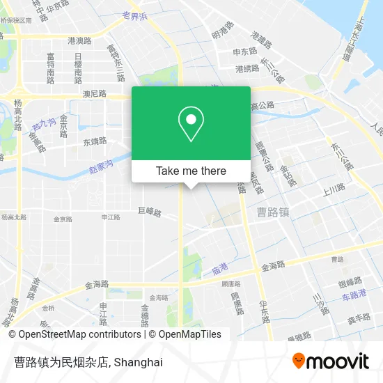 曹路镇为民烟杂店 map