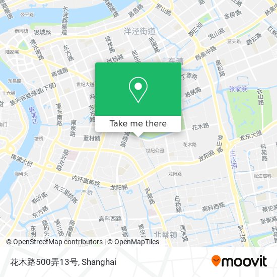 花木路500弄13号 map