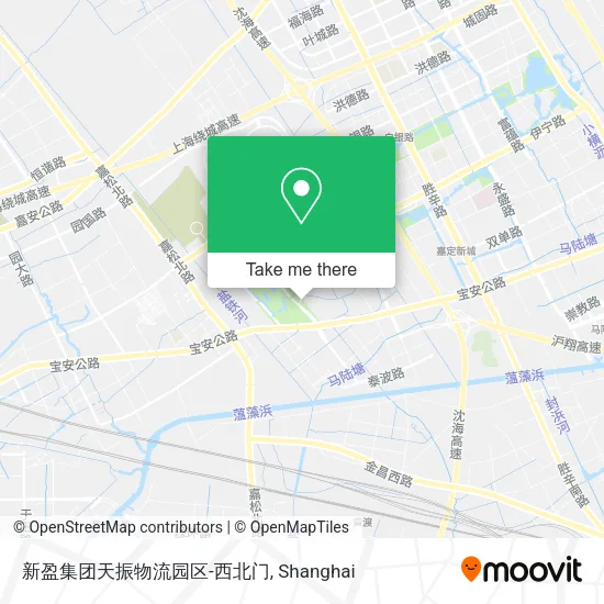 新盈集团天振物流园区-西北门 map