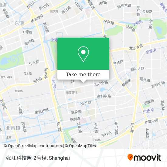 张江科技园-2号楼 map