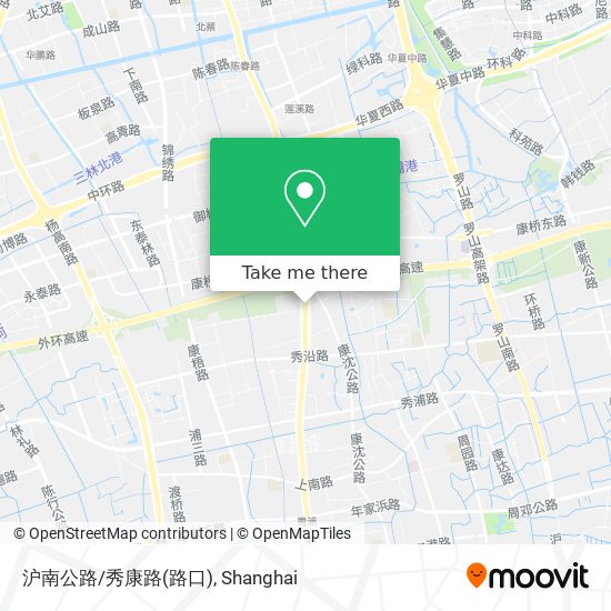 沪南公路/秀康路(路口) map