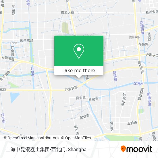 上海申昆混凝土集团-西北门 map
