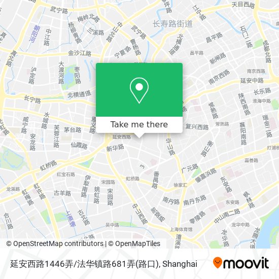 延安西路1446弄/法华镇路681弄(路口) map