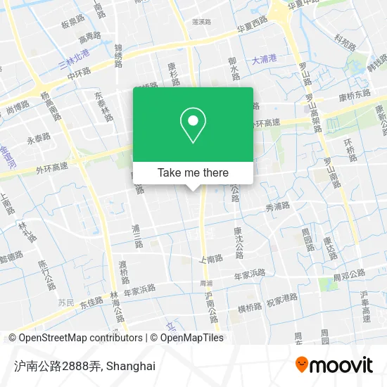 沪南公路2888弄 map