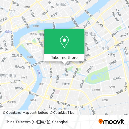 China Telecom (中国电信) map