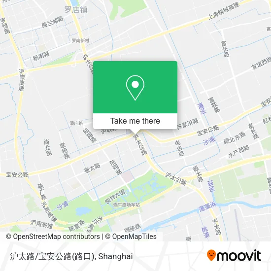 沪太路/宝安公路(路口) map