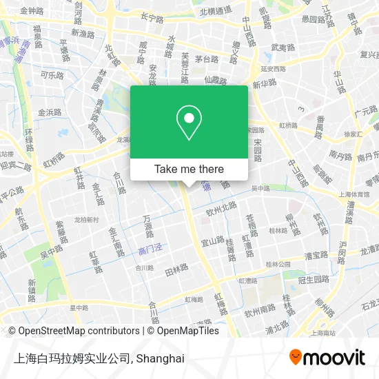 上海白玛拉姆实业公司 map