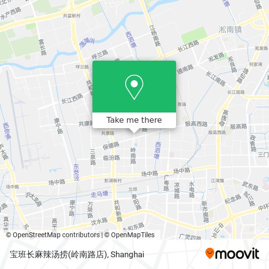 宝班长麻辣汤捞(岭南路店) map