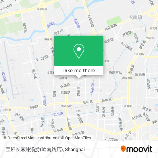 宝班长麻辣汤捞(岭南路店) map