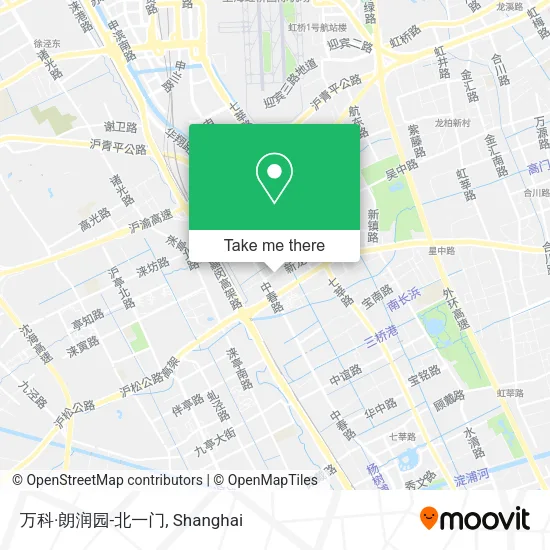 万科·朗润园-北一门 map