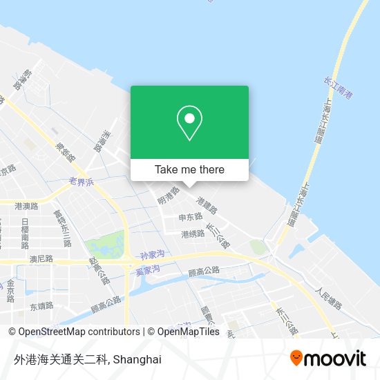 外港海关通关二科 map