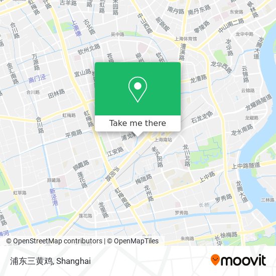 浦东三黄鸡 map
