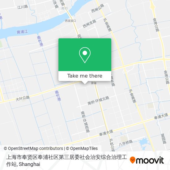 上海市奉贤区奉浦社区第三居委社会治安综合治理工作站 map