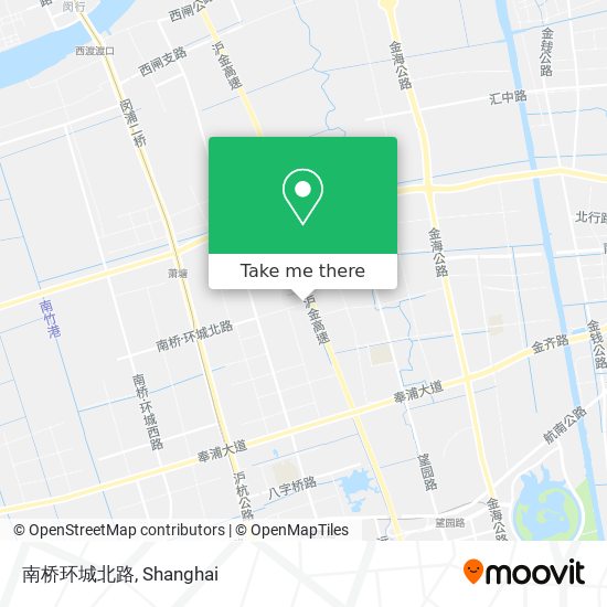 南桥环城北路 map