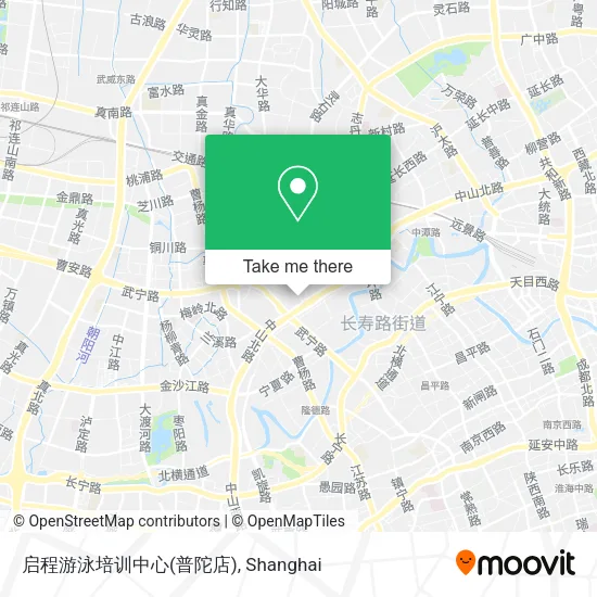 启程游泳培训中心(普陀店) map