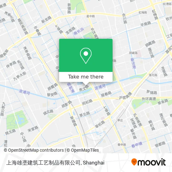 上海雄垄建筑工艺制品有限公司 map