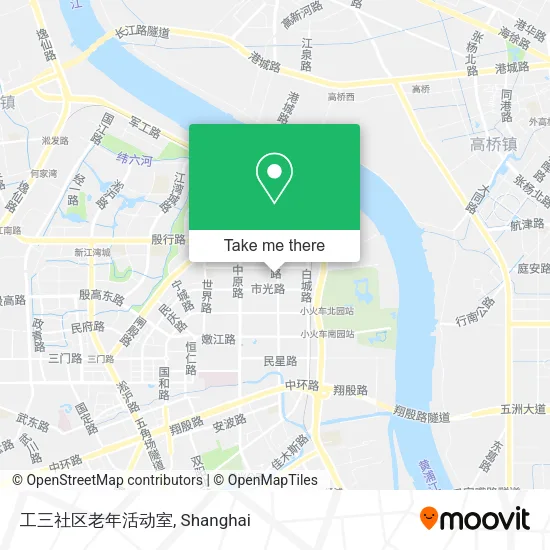 工三社区老年活动室 map