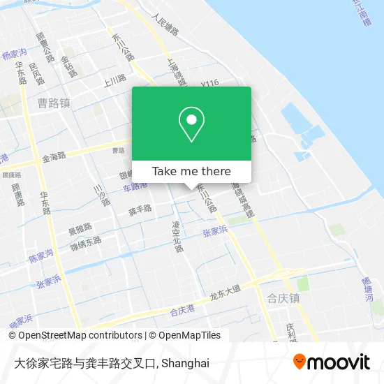 大徐家宅路与龚丰路交叉口 map