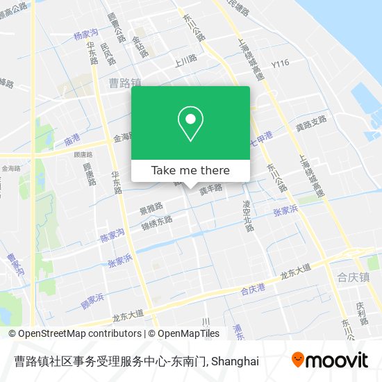 曹路镇社区事务受理服务中心-东南门 map